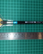 AQUAFINE syntetický vejárovitý štetec, krátka rukoväť, veľkosť: 6